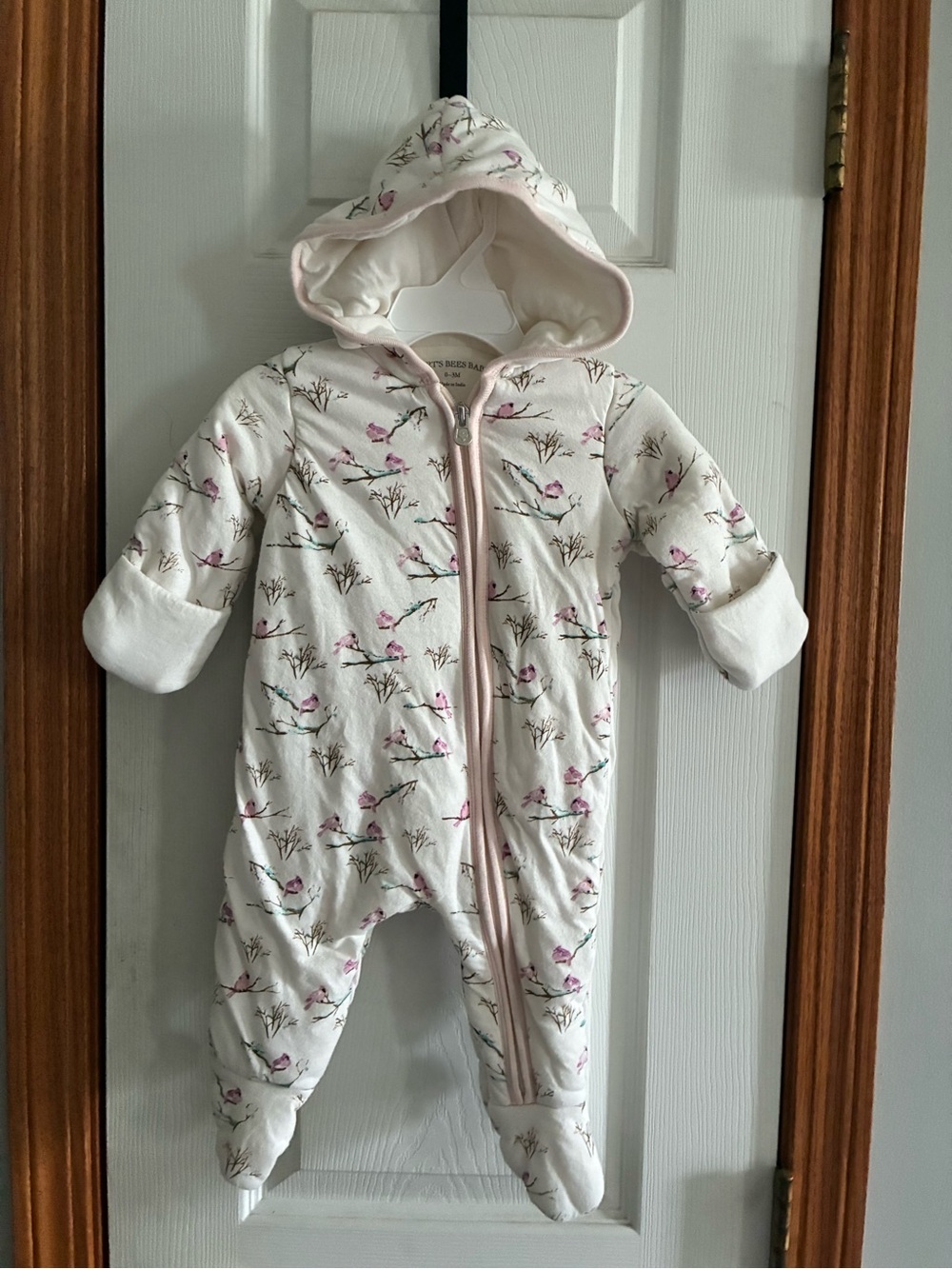 Bert Bees Baby Hooded Bunting size 0-3 months